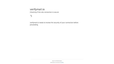 com is a temporary email address. . Verifymail io